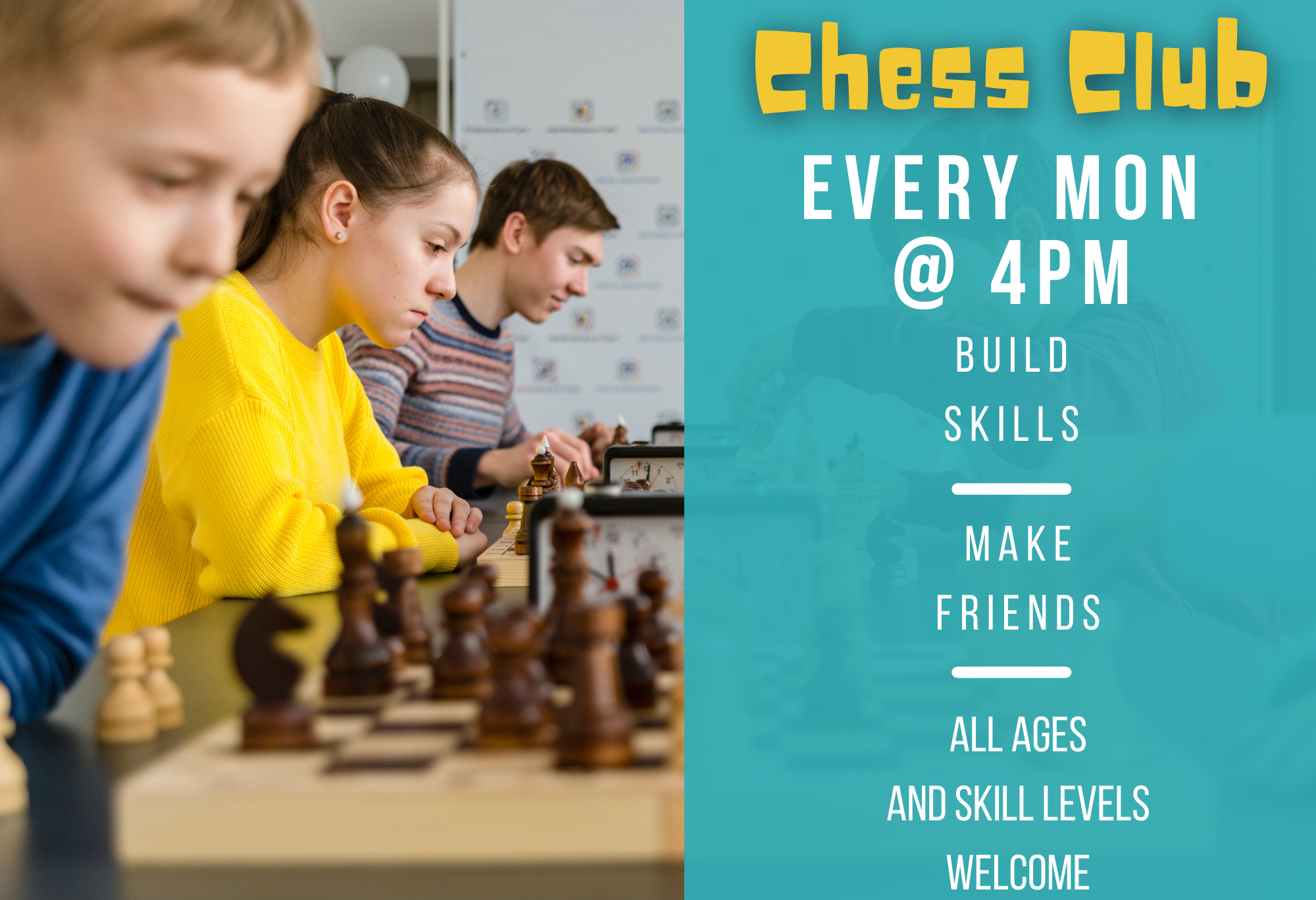 SHARE CHESS CLUB – Returns November / December 2021 – Project SHARE